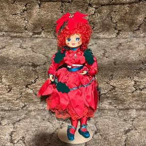 Miss Poinsettia December Brinn Doll